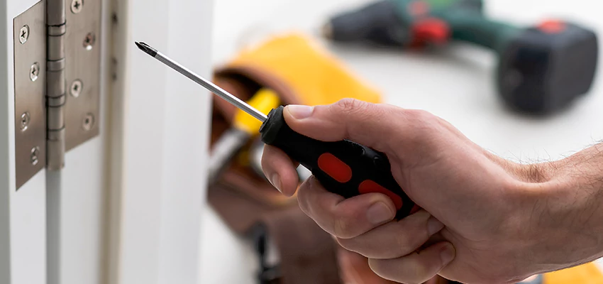 Fix A Broken Door Hole in Crestline, California